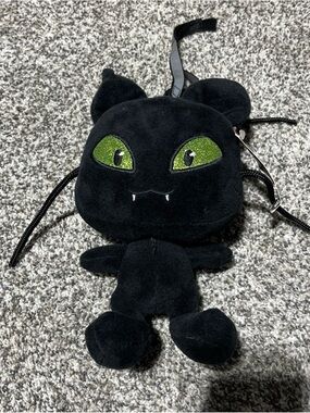 Miraculous Ladybug Black Cat Kwami Plush Toy Spirit Halloween New with Tag